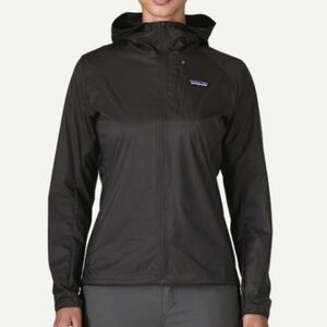 Patagonia houdini windbreaker jacket coat black women's XL EXTRA LARGE